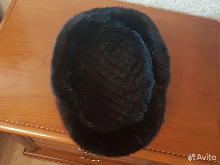 Норковая шапка мужская