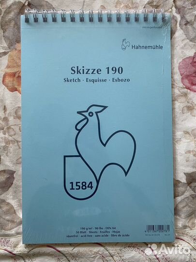 Альбом для эскизов a4 hahnemuhle