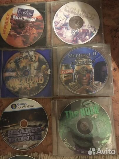 Компьютерные игры диски для пк (детские и др.)