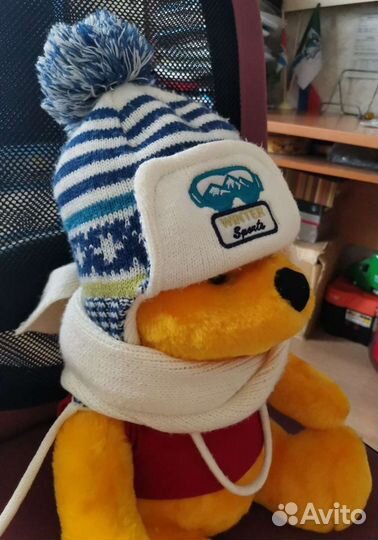 Комплект шапка и шарф для мальчика