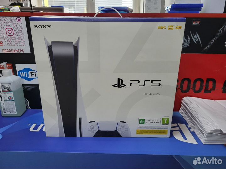 PlayStation 5 с дисководом новая 1 год гарантия
