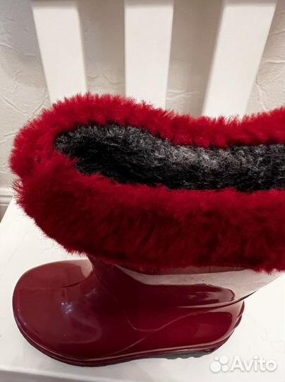 Детские резиновые сапоги 24 размер