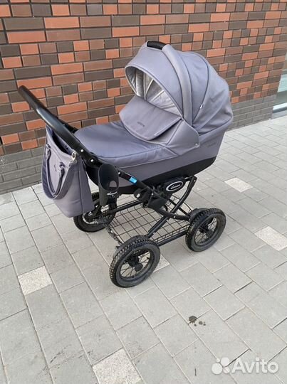 Коляска cocoline 2 в 1 экокожа