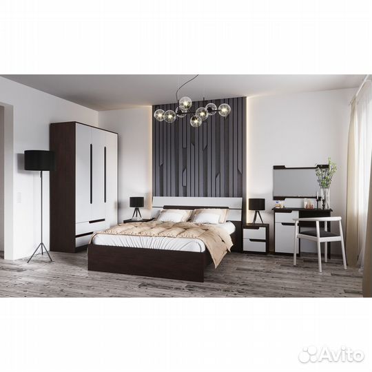 Стол косметический Гавана (белый акрил)