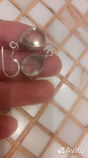 Серебряные серьги