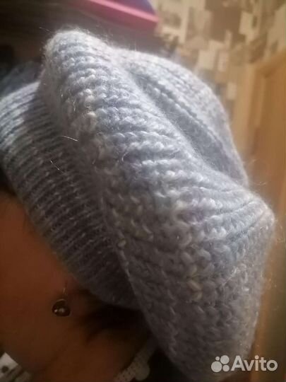 Теплый шарф(ссср), варежки, берет