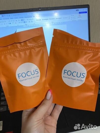 Контактные линзы focus/ +3.50 / 3 месяца
