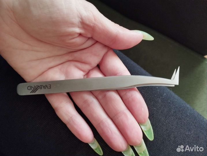 Пинцет для наращивания ресниц