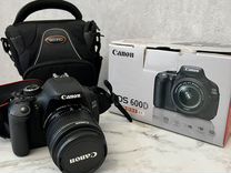 Фотоаппарат Canon 600 d+обьектив