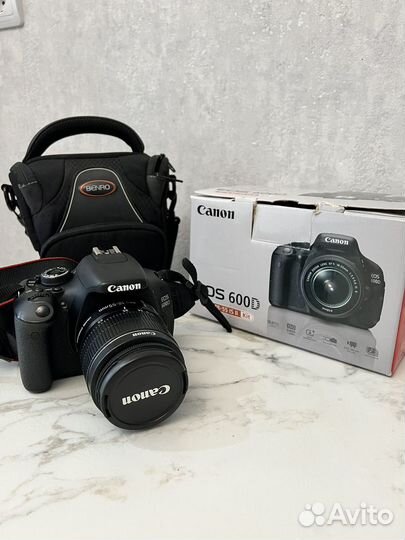 Фотоаппарат Canon 600 d+обьектив