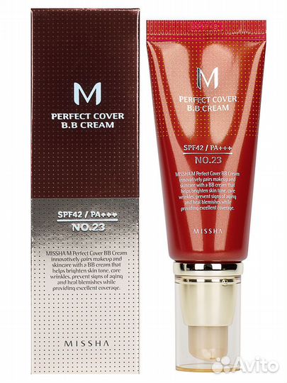 Знаменитый корейский вв крем 21, 23 тон