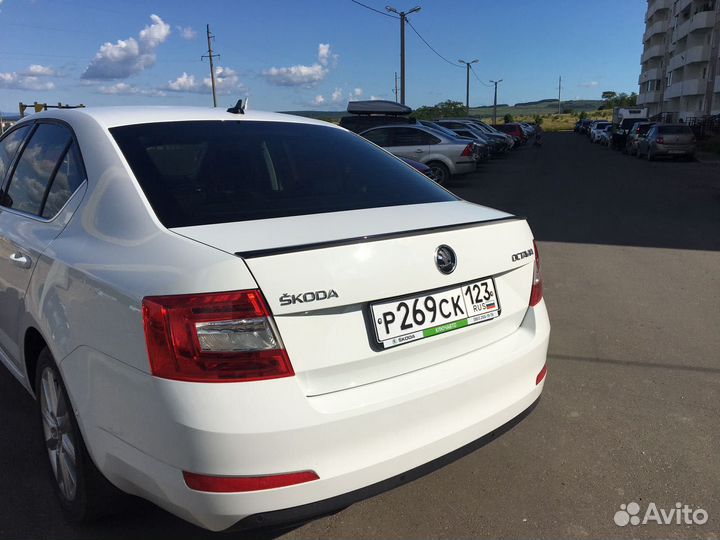 Спойлер Skoda Octavia A7