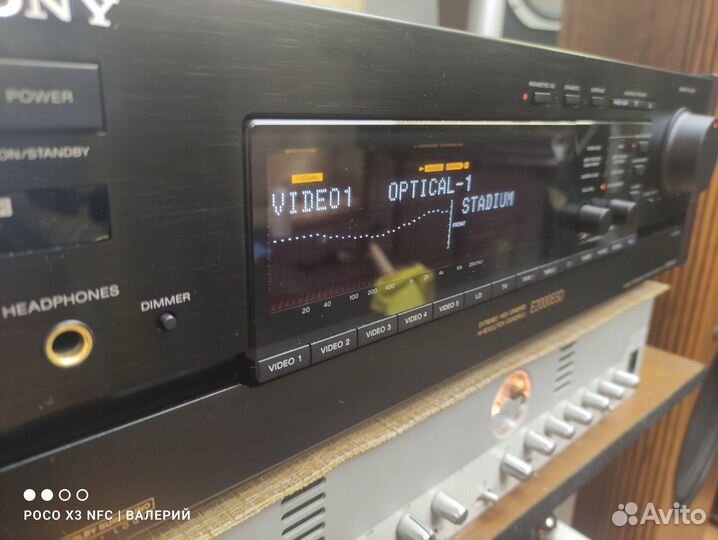 Sony TA-E2000ES, цап, параметрический эквалайзер