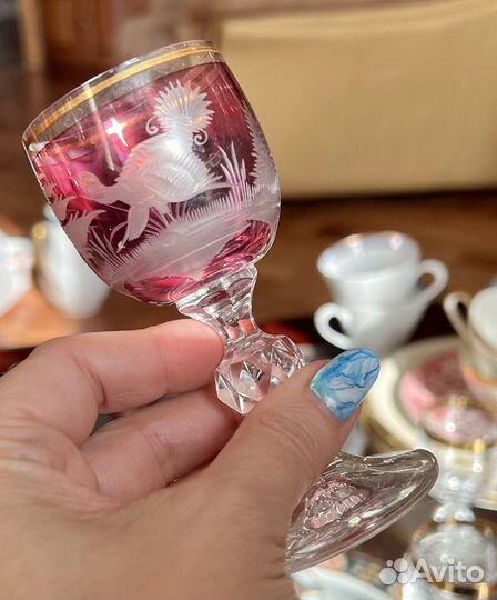 Хрустальные рюмки Nachtmann Охота