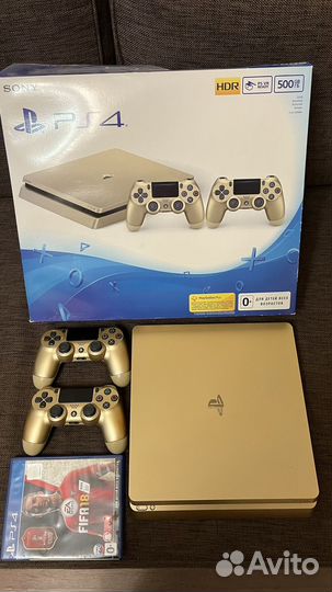 Sony PS4 Slim Gold 500gb