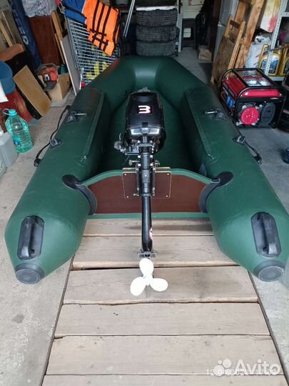 Лодка пвх Волгарь 270 м и мотор 3