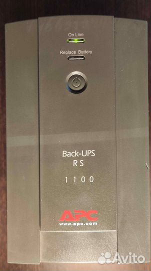 Ибп APC Back-UPS RS1100