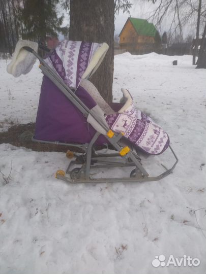 Санки коляска