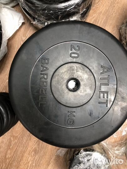 Блины обрезиненные