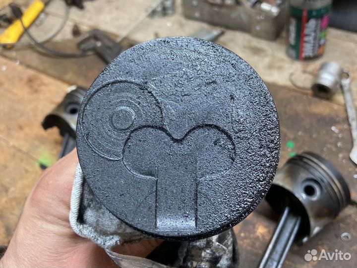 Поршень шатун mitsubishi 4d68t