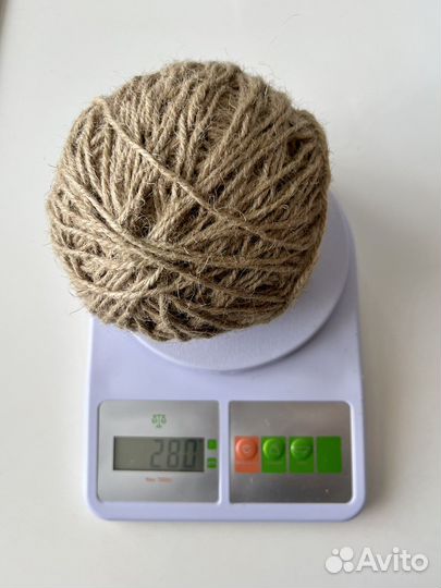 Джутовая веревка шнур