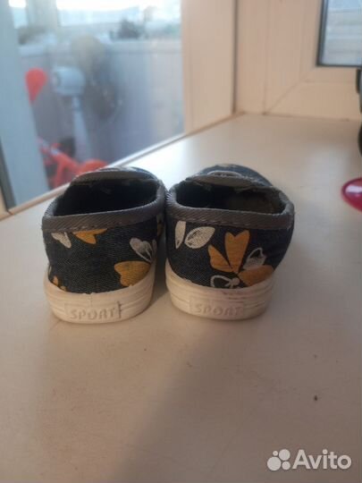 Кеды и ботиночки для девочки, 20 р-р