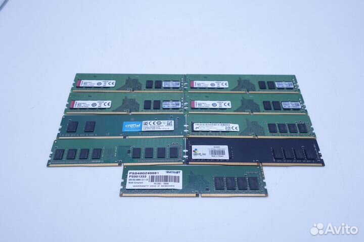 Оперативная память DDR3/DDR4/DDR5 пк и Ноутбуков