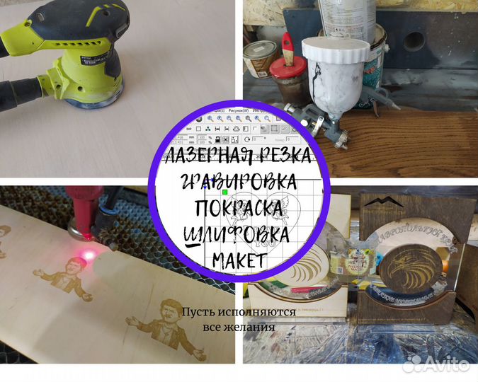 Лазерная резка и гравировка