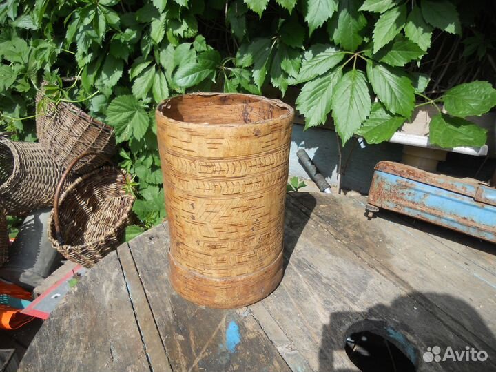 Короб берестяной туески А.О. 1932 только самовывоз