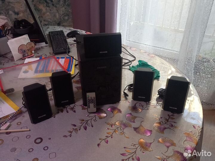 Акустические колонки Microlab M500 5.1