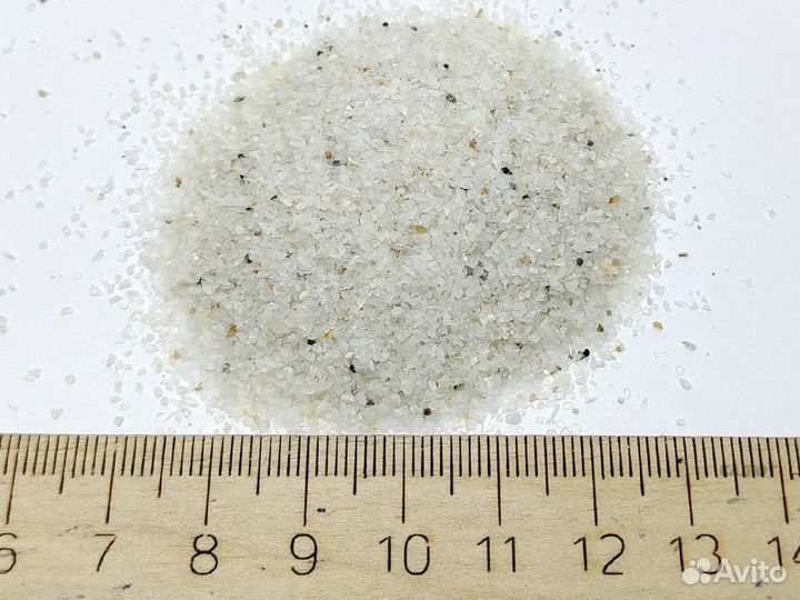Песок кварцевый для фильтра 10 кг (белый)