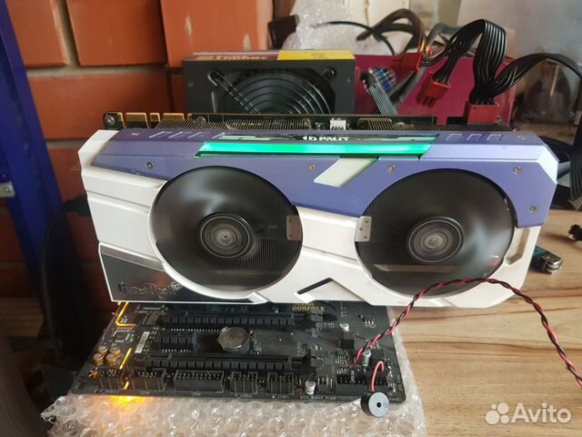 Видеокарта gtx palit 1070 GameRock купить в Перми | Электроника | Авито