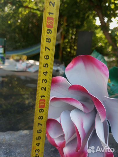 Роза кованная,большая, садовая(холодная ковка)