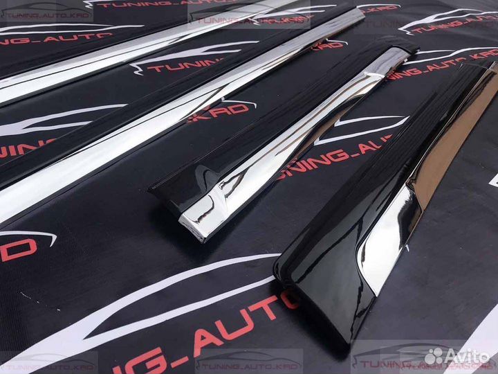 Молдинги дверей Toyota Land Cruiser Prado 150 G927