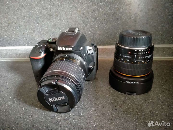 Зеркальный фотоаппарат Nikon d5500