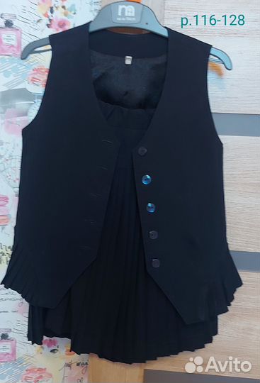 Школьная одежда для девочки 128