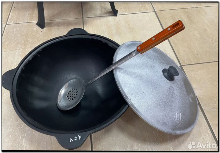 Казан Чугунный 10л