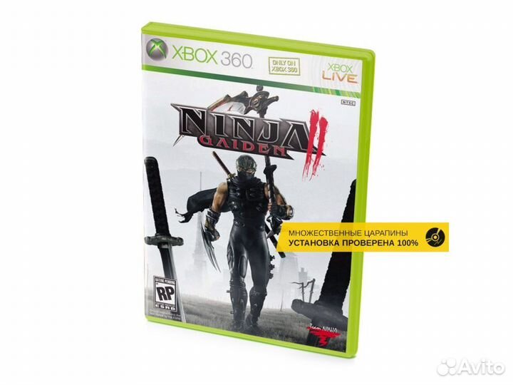 Ninja Gaiden 2, б/у, множ.царап. (Xbox360)