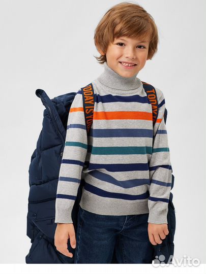 Удлиненная куртка для мальчика 116