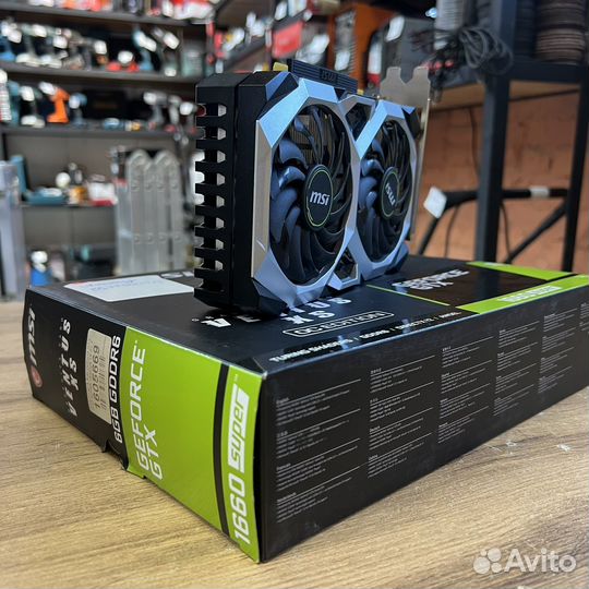 Видеокарта GeForce GTX 1660 super