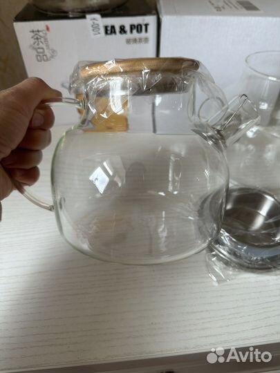 Чайник заварочный стеклянный