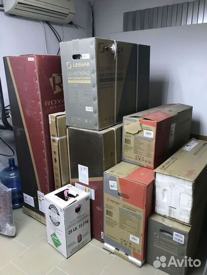 Сплит система с установкой