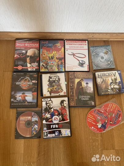 Компьютерные игры на дисках
