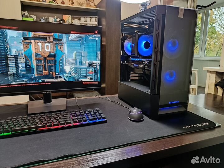 Мощный игровой комп Ryzen5 5500+ RTX 3060 Ti
