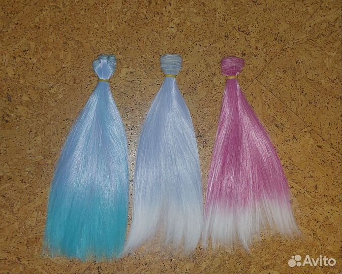 Пряди цветные 25 см на 1 метр