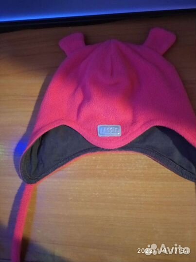 Шапочка на девочку до 2,5 лет весна/осень