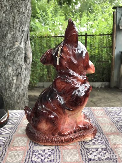 Керамические фигурки животные собаки