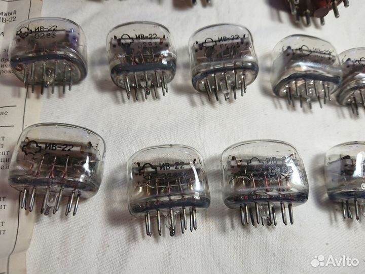 Индикаторные лампы ив 22 и ин1