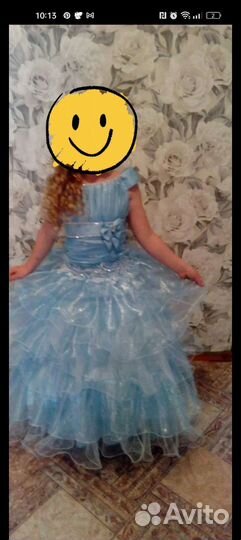 Платье для девочки 5-7 лет