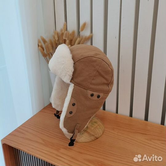 Зимняя шапка-ушанка